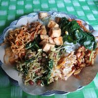 a little bit of everything from the buffet at maiVeg in Denpasar