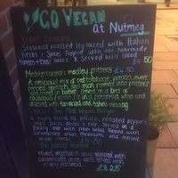 Go vegan!  at Nutmeg in Wolverhampton