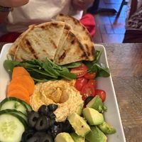 Hummus platter   at Tosti in Hoboken