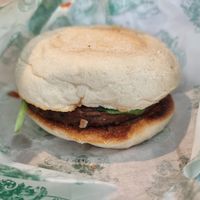 Vegan muffin at LHR - Leon - T2 in West London