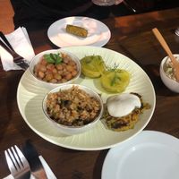 Mixed mezze plate at Vegalini in Bodrum