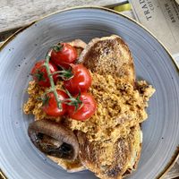 Scrambled Tofu   at Trading Post Coffee Roasters in Brighton