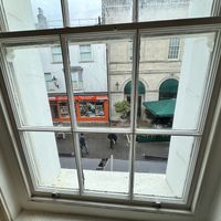 Cute view in the walking street   at Trading Post Coffee Roasters in Brighton