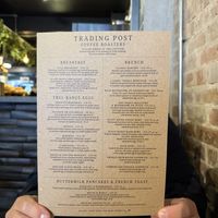   at Trading Post Coffee Roasters in Brighton