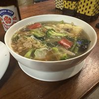 Vegetable Pho  at Casa Bonita in Cat Ba