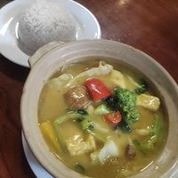 Vegetable curry at Casa Bonita in Cat Ba