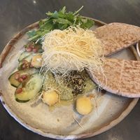 Turkish breakfastt  at Common Man Coffee Roasters in Central Singapore