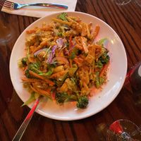 Tofu satay  at Buddha Stix in Dunedin