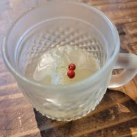 Herbal vegan jelly at Volver in Kochi
