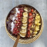 Tropical smoothie bowl   at Cafe on the 18th in Trincomalee