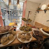 Lots of delicious vegan bakes to choose from at Kia Ora in Annecy