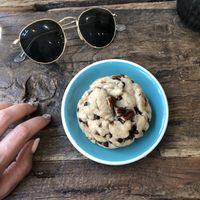 Pecan & choc chip cookie of dreams  at Kia Ora in Annecy