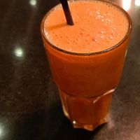 Tropical juice at Cafe Vi2 in Aalborg