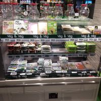 Cooler dislay at Deco Gourmet in Cefalu