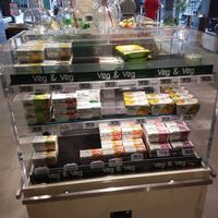 Cooler display at Deco Gourmet in Cefalu