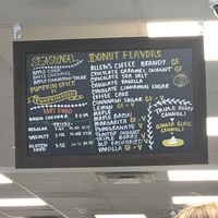 V = vegan  at The Holy Donut - Commercial St in Portland