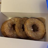 Lemon, cinnamon, vanilla and old fashion  at The Holy Donut - Commercial St in Portland