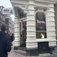   at Popeye Coffeeshop in Amsterdam