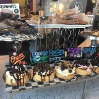 Display at Cinnaholic in Baltimore