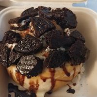 Hopkins at Cinnaholic in Baltimore