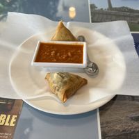 lentil samosa  at Selam in Orlando