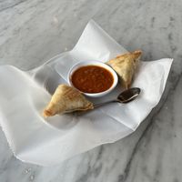 lentil samosa  at Selam in Orlando
