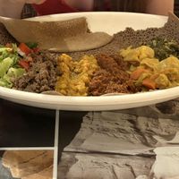 Veggie plate  at Selam in Orlando