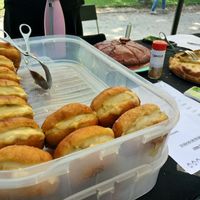 Bolas de berlim at Capuchinho Verde in Porto