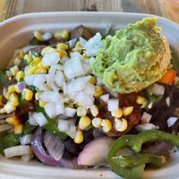 Vegan Burrito Bowl with Guac  at Oahu Mexican Grill in Honolulu