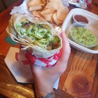 Vegan Burrito at Oahu Mexican Grill in Honolulu