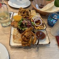 Vegan starter plate  at Suvai in Essen