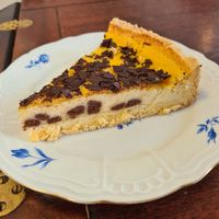 Vegan chocolate cheesecake at Cookie Jar Cafe in Essen