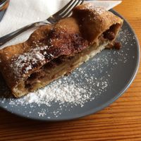 Apfelstrudel at Rotwandhütte in Vigo Di Fassa
