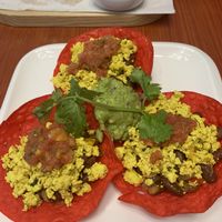 Tofu and Kidney bean tacos at Confusion Plant Based Kitchen in Hong Kong Island