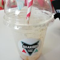 The very Snickers shake is amazing! at Shakers Vegan - Pop-Up in Colchester