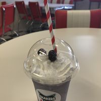Blueberry milkshake  at Shakers Vegan - Pop-Up in Colchester