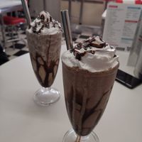 Notella milkshake at Shakers Vegan - Pop-Up in Colchester