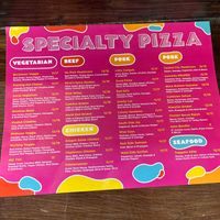 Menu 2 at Pizza Cat in Toledo