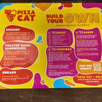 Menu 1 at Pizza Cat in Toledo