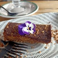 Vegan snickers at Hustle n' Flow Eatery in San Pedro De Alcantara