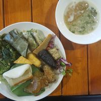 Buffet dishes at Tam An Lac - Hoan Kiem in Hanoi
