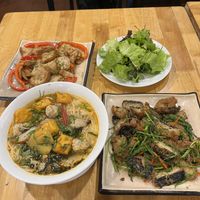 The fennel mushrooms are amazing!  at Tam An Lac - Hoan Kiem in Hanoi