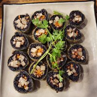 Kimbap with vegan spam! at Tam An Lac - Hoan Kiem in Hanoi
