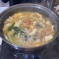Crab soup hotpot  at Tam An Lac - Hoan Kiem in Hanoi