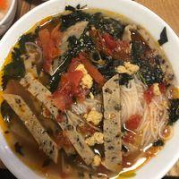 Something with fake crab meat   at Tam An Lac - Hoan Kiem in Hanoi