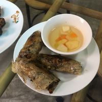 Spring rolls at Tam An Lac - Hoan Kiem in Hanoi