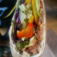 Falafel wrap at Kostbar in Heidelberg