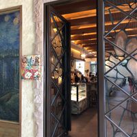 Entry door at Qubit Cafe - Zuoying District in Kaohsiung