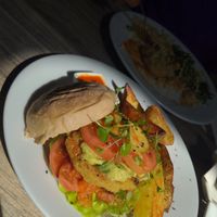 Quinoa burger at Verde Vital in Bogota