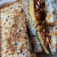 Anytime Breakfast Sandwich at Fogwood + Fig in Port Jervis
